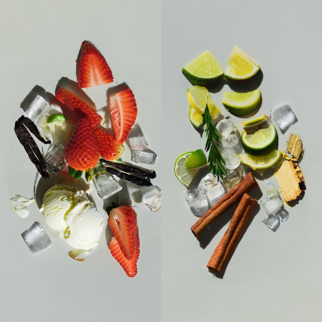 Natural Deodorant Cream - Iced Cola and Strawberry Sundae