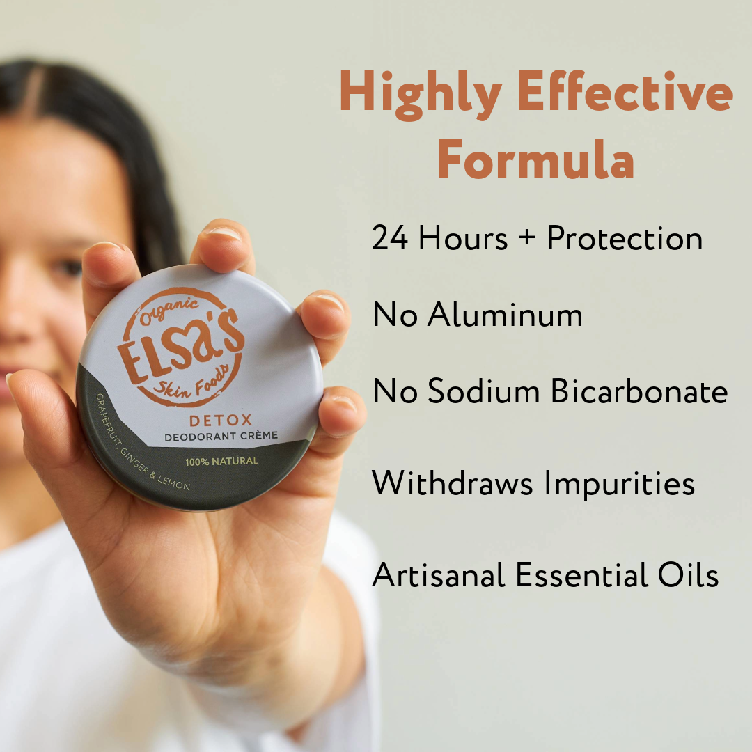 Natural Deodorant Cream - Detox