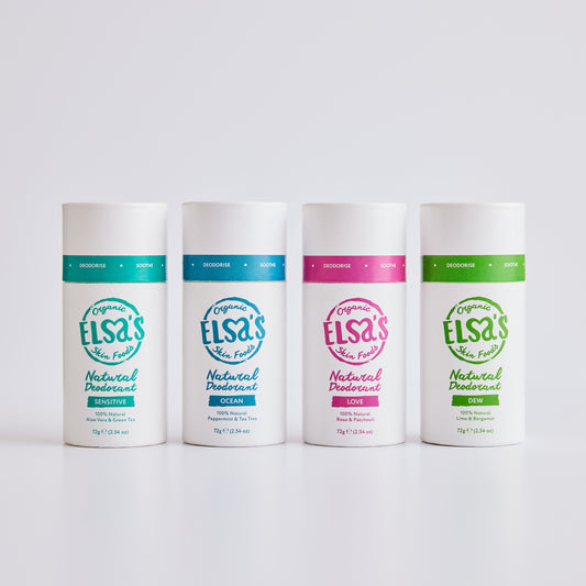 Elsas_Organic_Skinfoods Deodorant Sticks 4 Pack