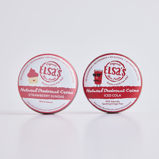 Elsas_Organic_Skinfoods Strawberry Sundae & Iced Cola Deodorant Cream
