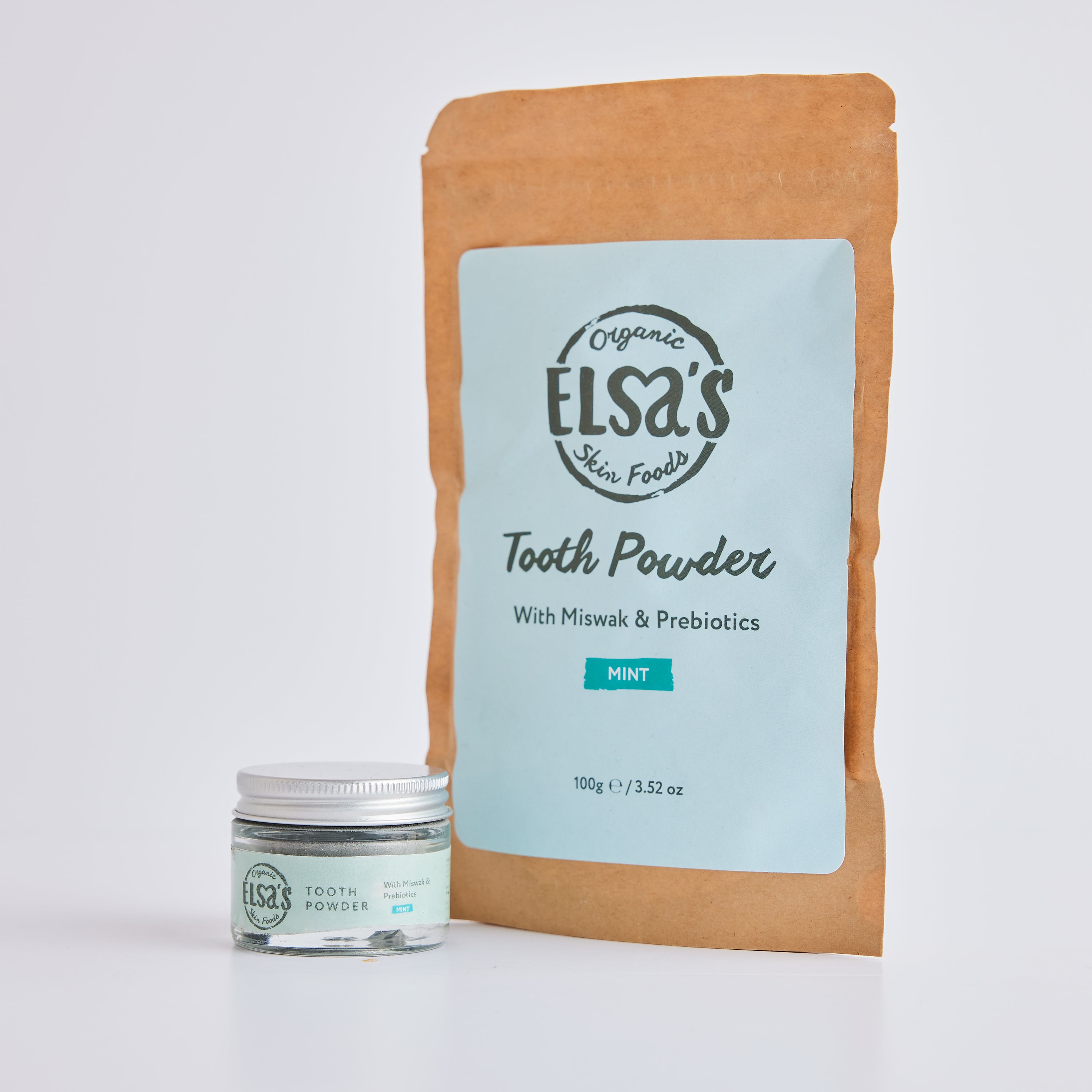 Natural Tooth Powder & Refill Pack – Elsa's Organic Skinfoods