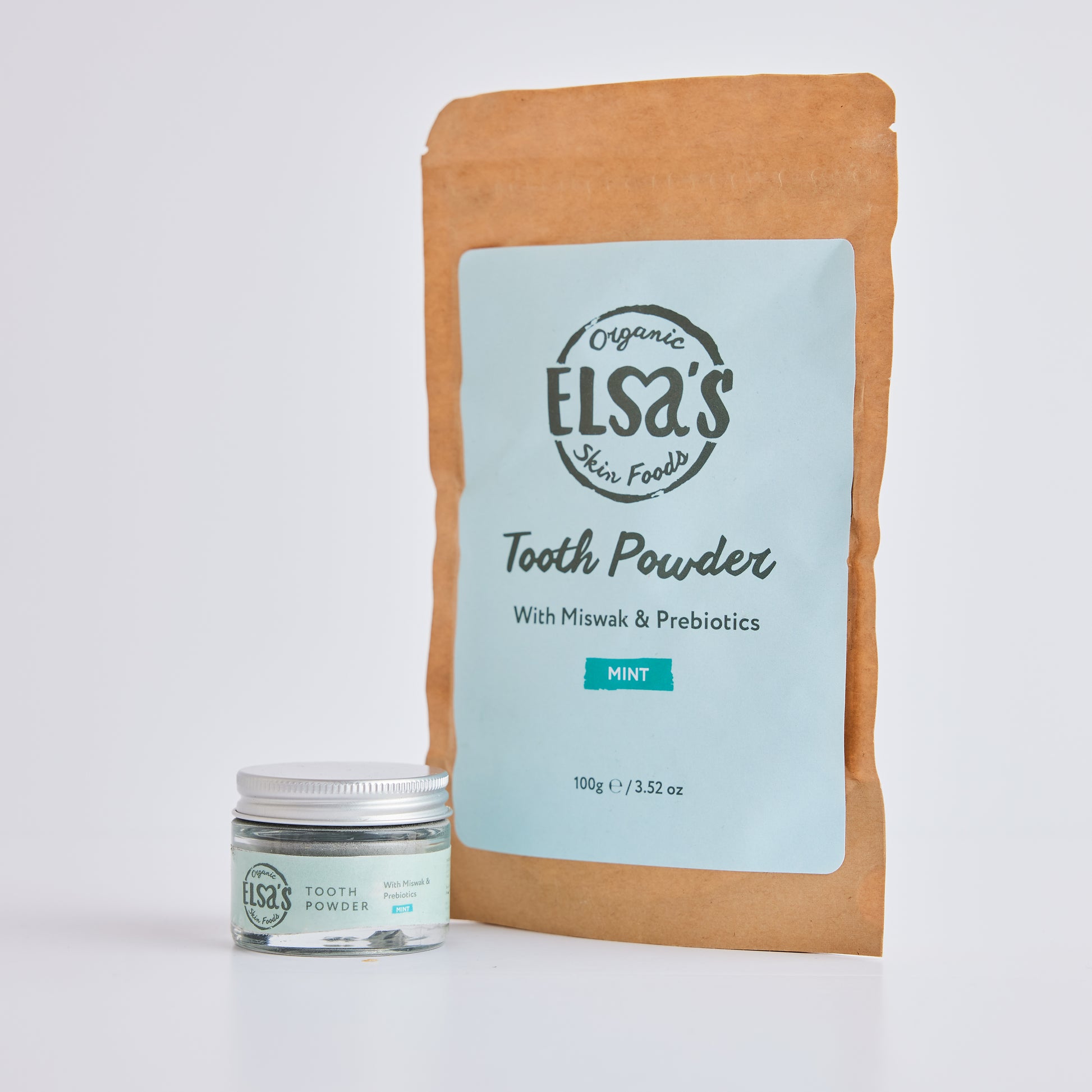 Elsa's Organic Skinfoods Tooth Powder Refill Pack & Refill Pack