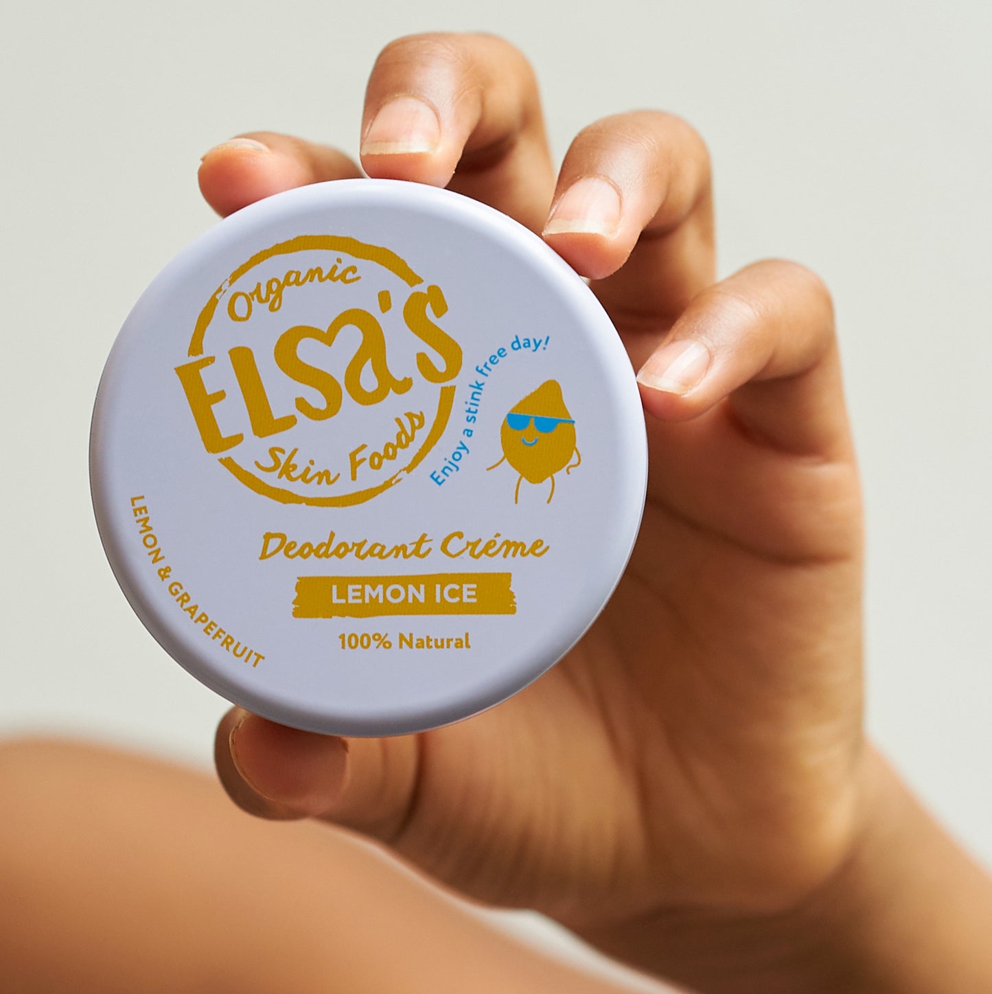 Elsas_Organic_Skinfoods_Lemon Ice _Deodorant Facing Camera