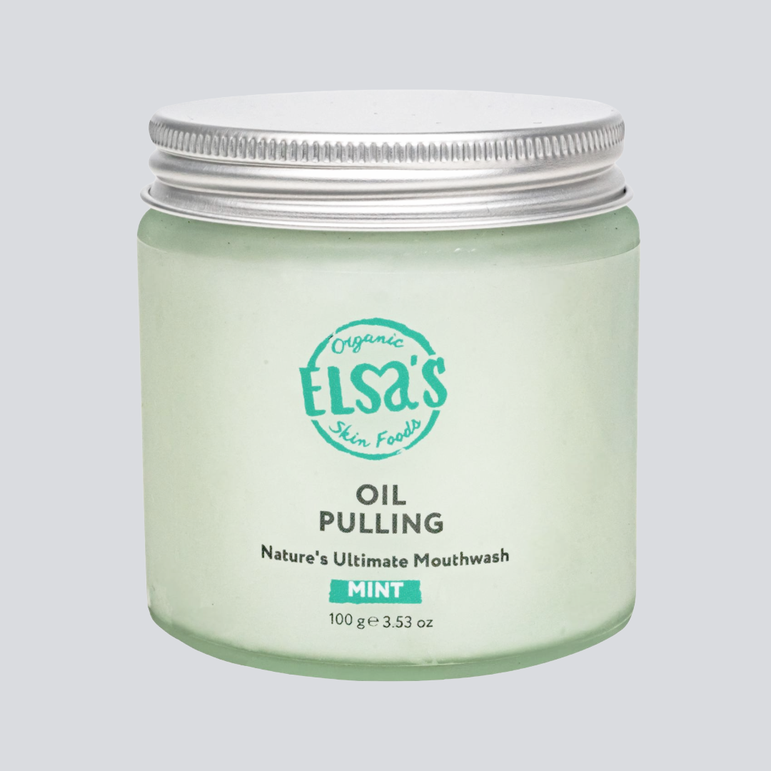 Natural Coconut Oil Pulling Jar