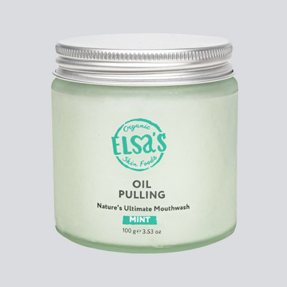 Natural Coconut Oil Pulling Jar