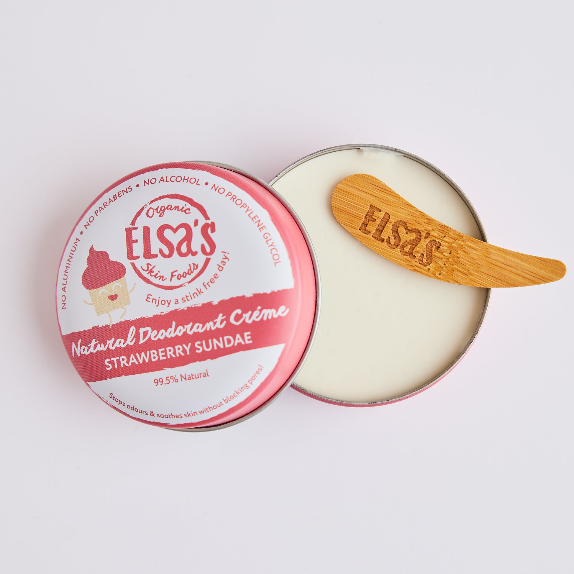Elsas_Organic_Skinfoods Deodorant Strawberry Sundae Open