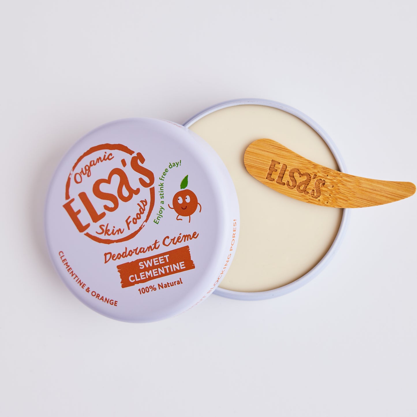 Elsas_Organic_Skinfoods Deodorant Cream Sweet Clementine Open